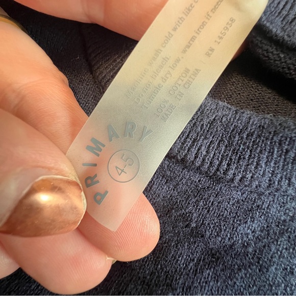 Primary Green and Navy Striped Kids Hoodie and Sweater - Picture 3 of 4